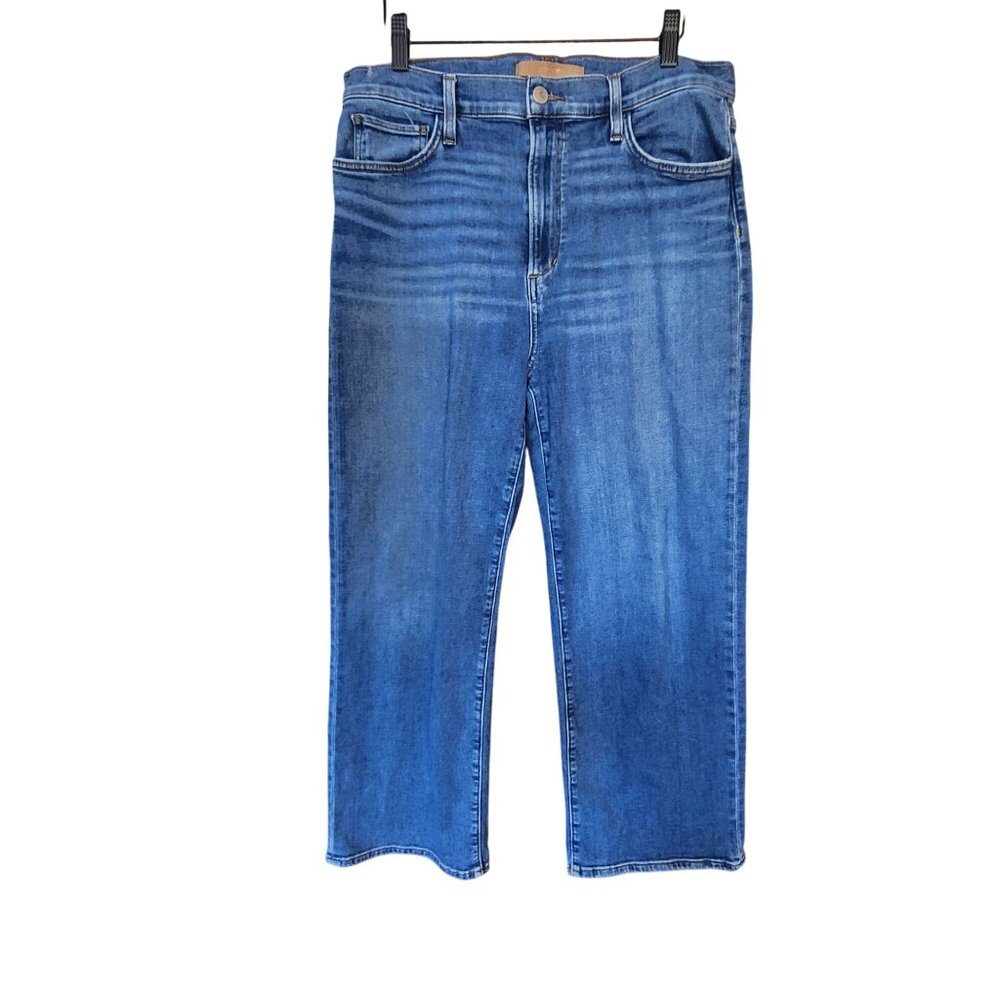 Joes The Blake High Rise Wide Leg Crop Denim Jeans Size 32